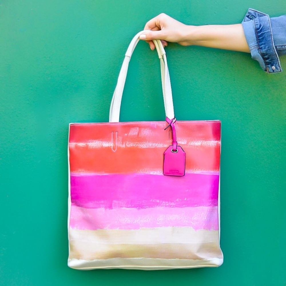 Reed Krakoff x Kohl’s screen printed tote